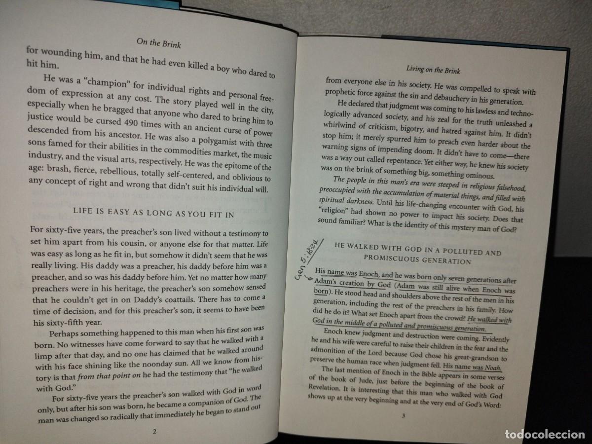 Libros de segunda mano: 153- On The Brink. Breaking. Through Every Obstacle Into The Glory Of God - Rod Parsley - 2000 - Foto 7