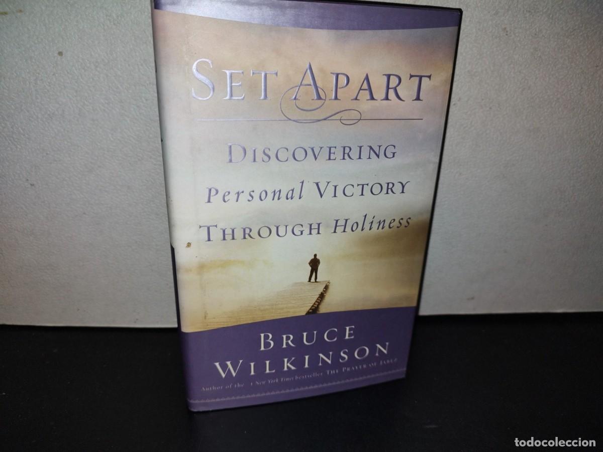 Libros de segunda mano: 153- SET APART. DISCOVERING PERSONAL VICTORY THROUGH HOLINESS - BRUCE WILKINSON - Foto 1