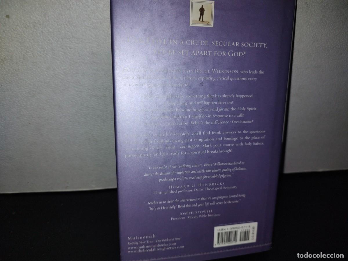 Libros de segunda mano: 153- SET APART. DISCOVERING PERSONAL VICTORY THROUGH HOLINESS - BRUCE WILKINSON - Foto 4