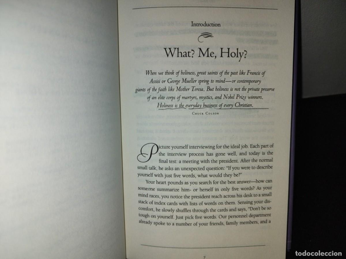 Libros de segunda mano: 153- SET APART. DISCOVERING PERSONAL VICTORY THROUGH HOLINESS - BRUCE WILKINSON - Foto 9