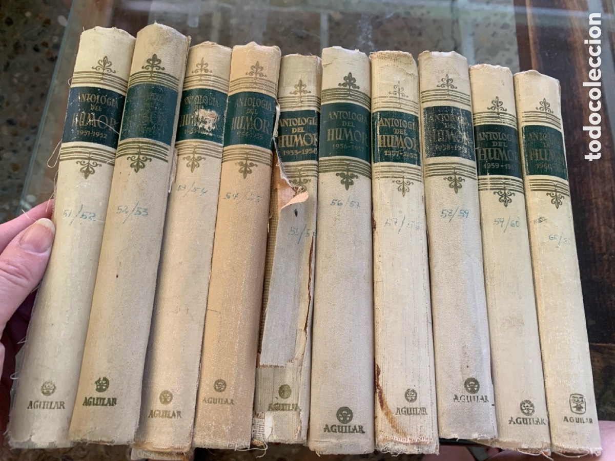 Libros de segunda mano: Antolog&iacute;a del humor 51/61. 10 libros. - Foto 1