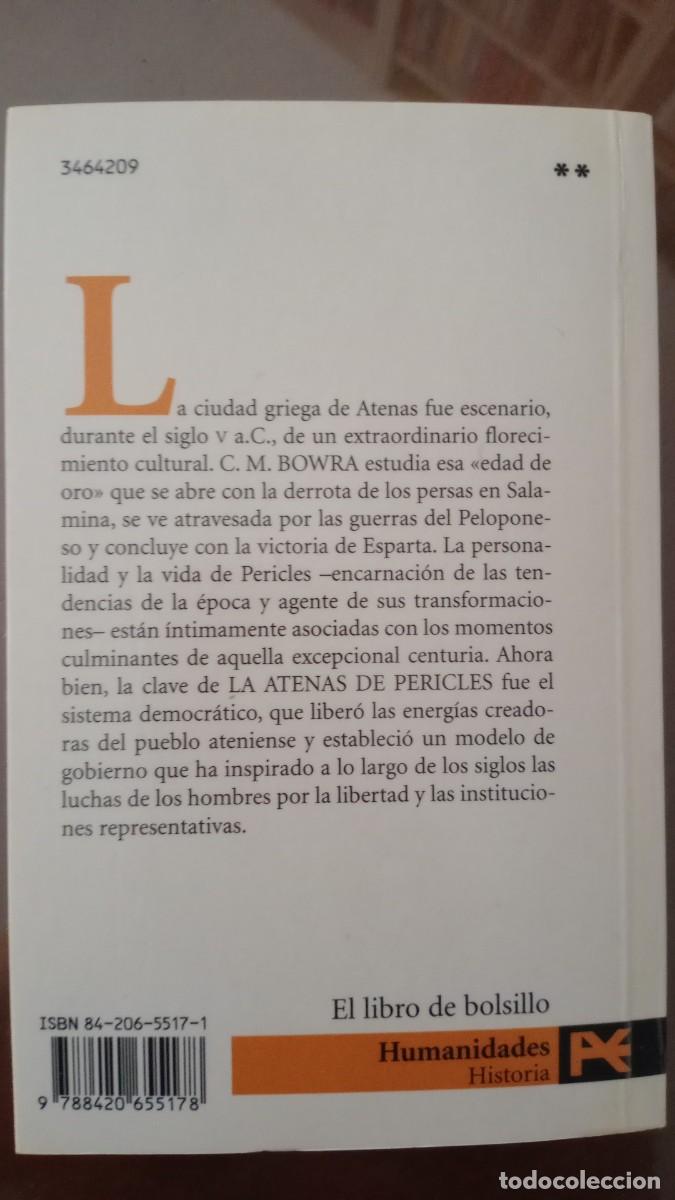 Libros de segunda mano: LA ATENAS DE PERICLES. ALIANZA - Foto 2