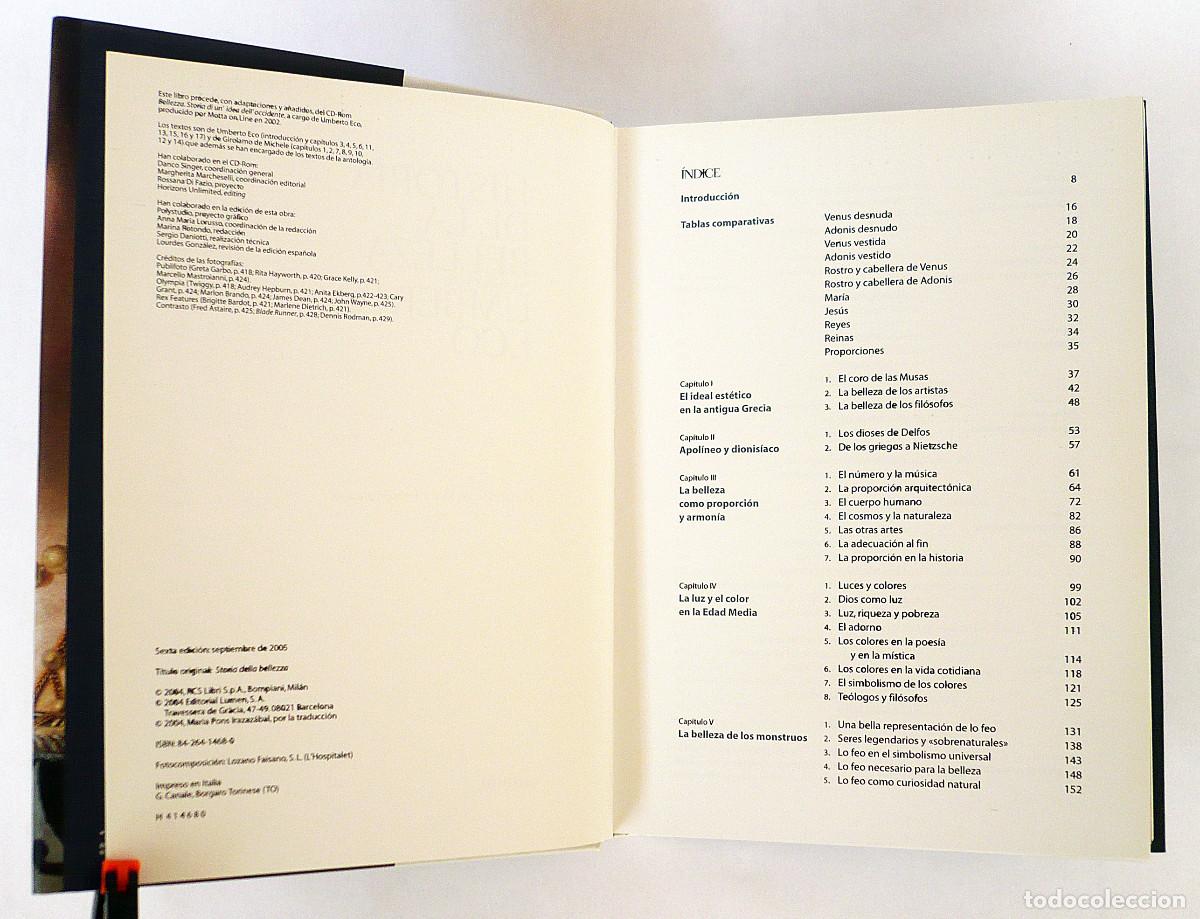 Libros de segunda mano: Historia de la belleza, Umberto Eco - Foto 5