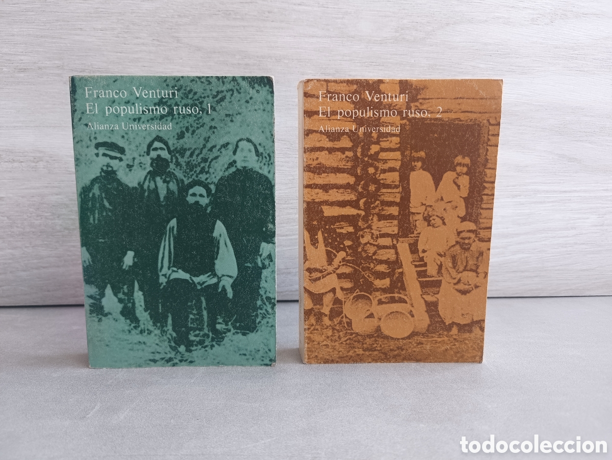 Libri di seconda mano: El populismo ruso. Franco Venturi. 2 VOL. Alianza ed. 1981