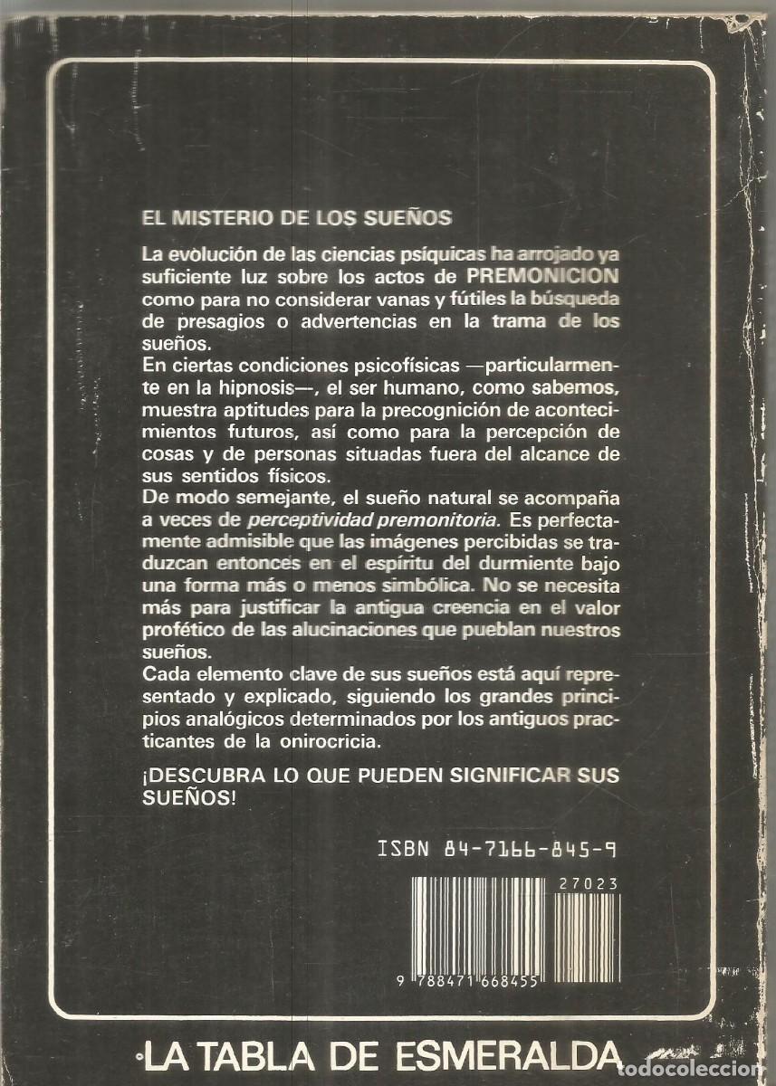 Libros de segunda mano: THYLBUS. EL MISTERIO DE LOS SUE&Ntilde;OS.EDAF LA TABLA DE ESMERALDA - Foto 2