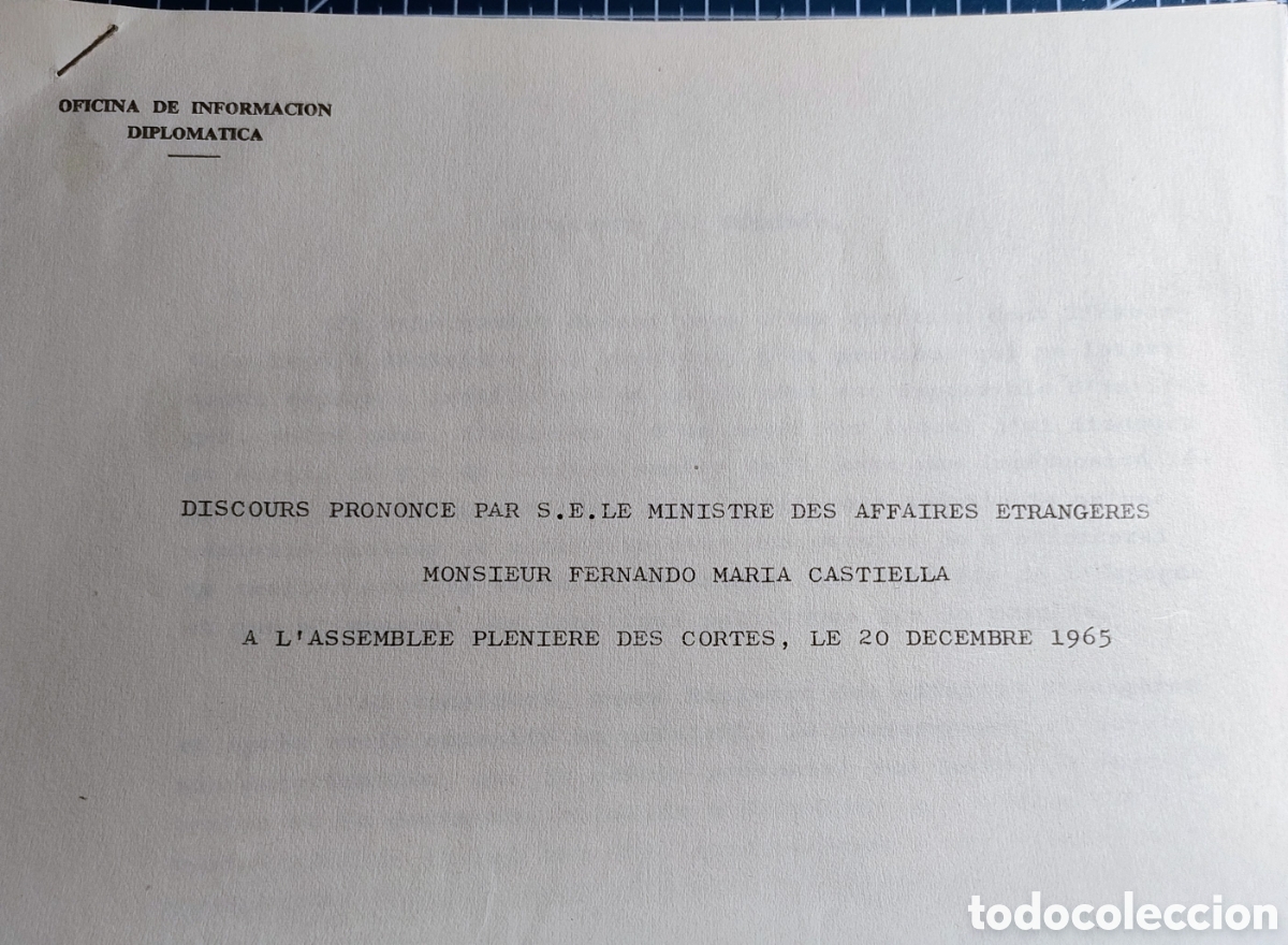 Libros de segunda mano: DOCUMENTOS SOBRE GIBRALTAR Y NEGOCIACIONES SOBRE GIBRALTAR - Foto 2