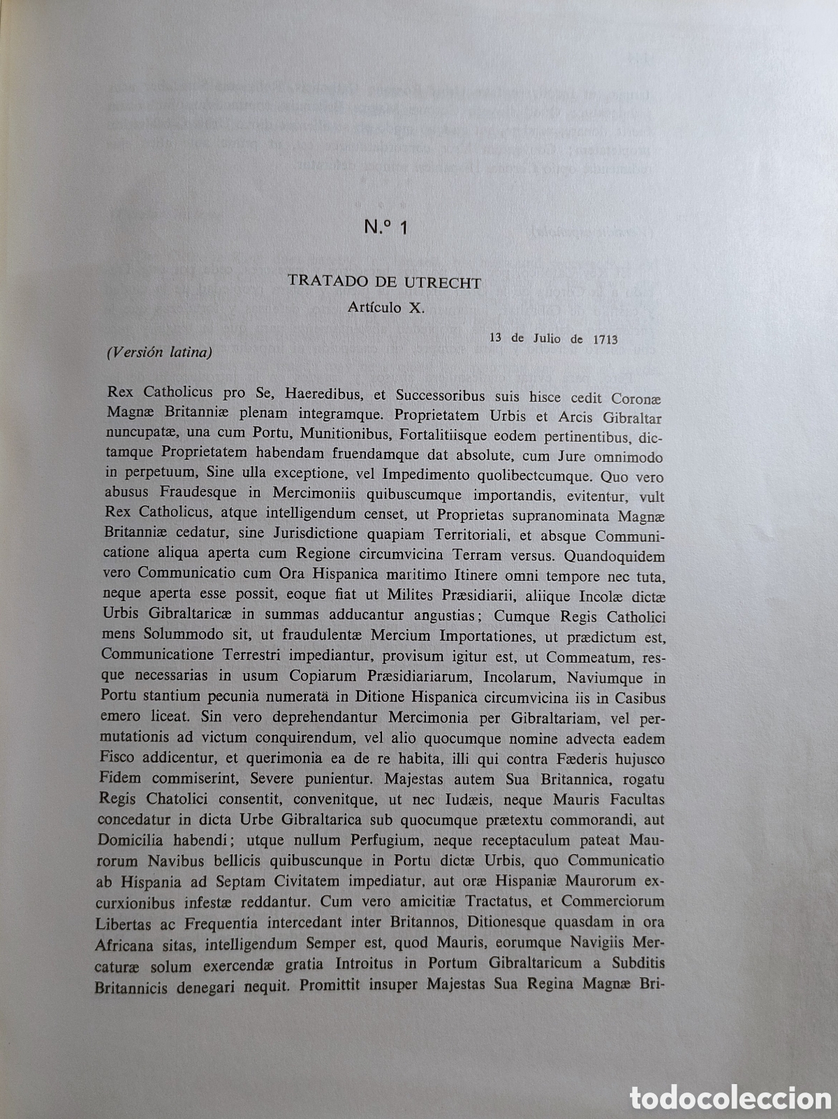 Libros de segunda mano: DOCUMENTOS SOBRE GIBRALTAR Y NEGOCIACIONES SOBRE GIBRALTAR - Foto 4