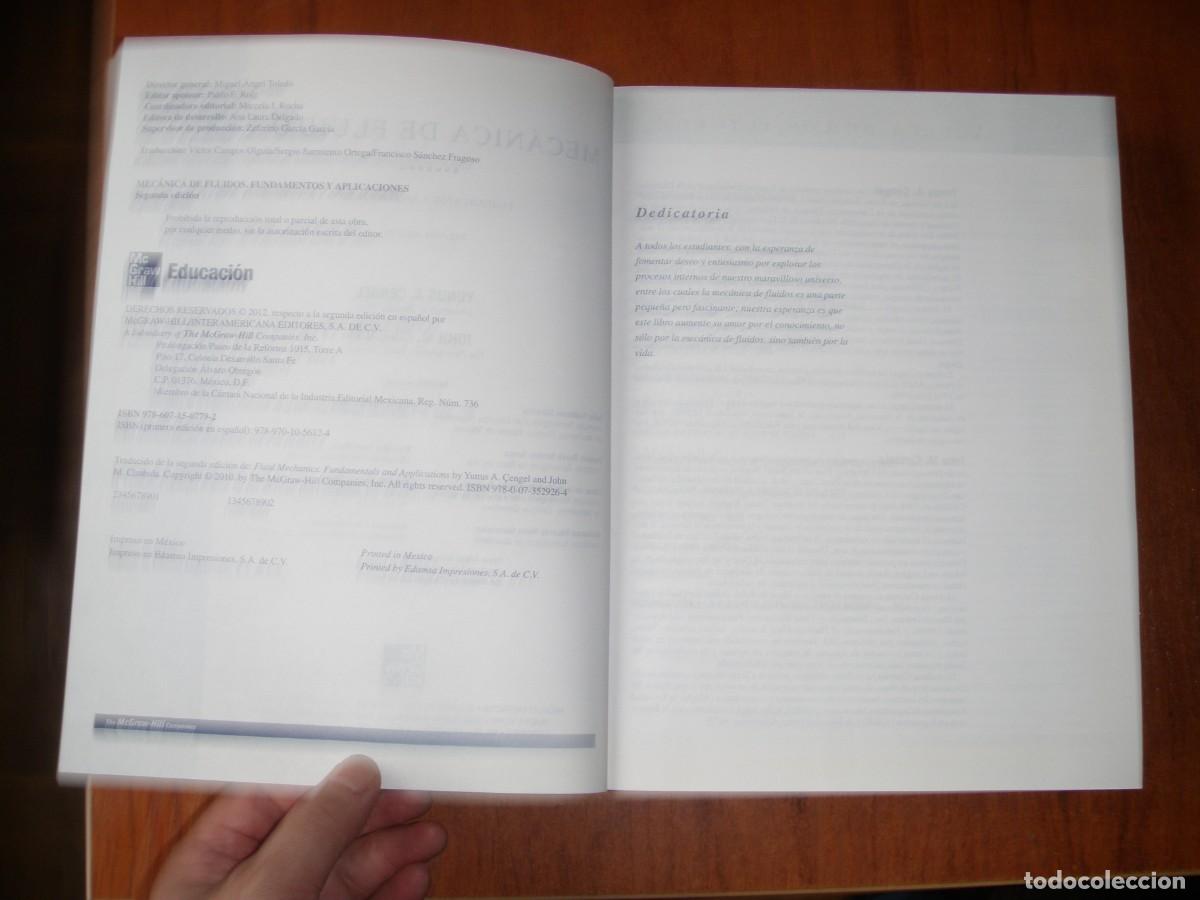Libros de segunda mano: MECANICA DE FLUIDOS MC GRAW HILL - Foto 3