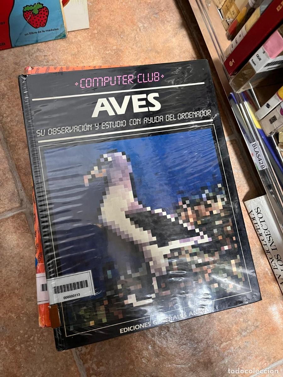 Second hand books: BLAS42B Libro de biblioteca AVES, SU OBSERVACION Y ESTUDIO CON AYUDA DEL ORDENADOR
