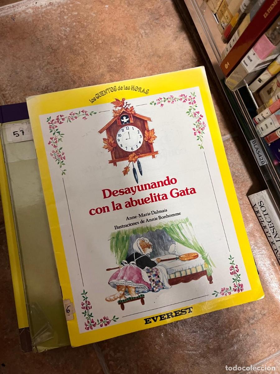 Second hand books: BLAS42B Libro de biblioteca DESAYUNANDO CON LA ABUELITA GATA, ANNE MARIE DALMAIS, ANNIE BONHOMME