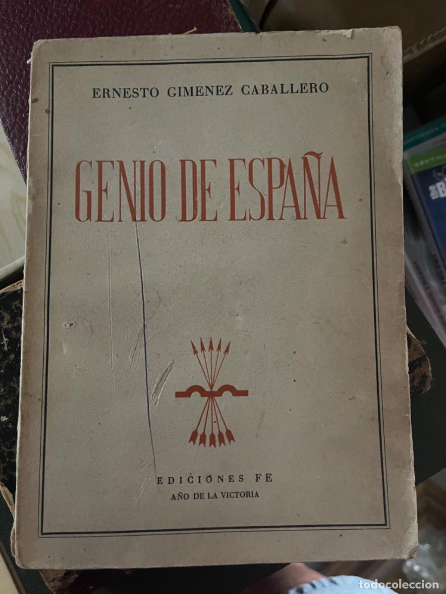 Libros de segunda mano: GIMENEZ CABALLERO. GENIO DE ESPA&Ntilde;A. 1939. - Foto 1