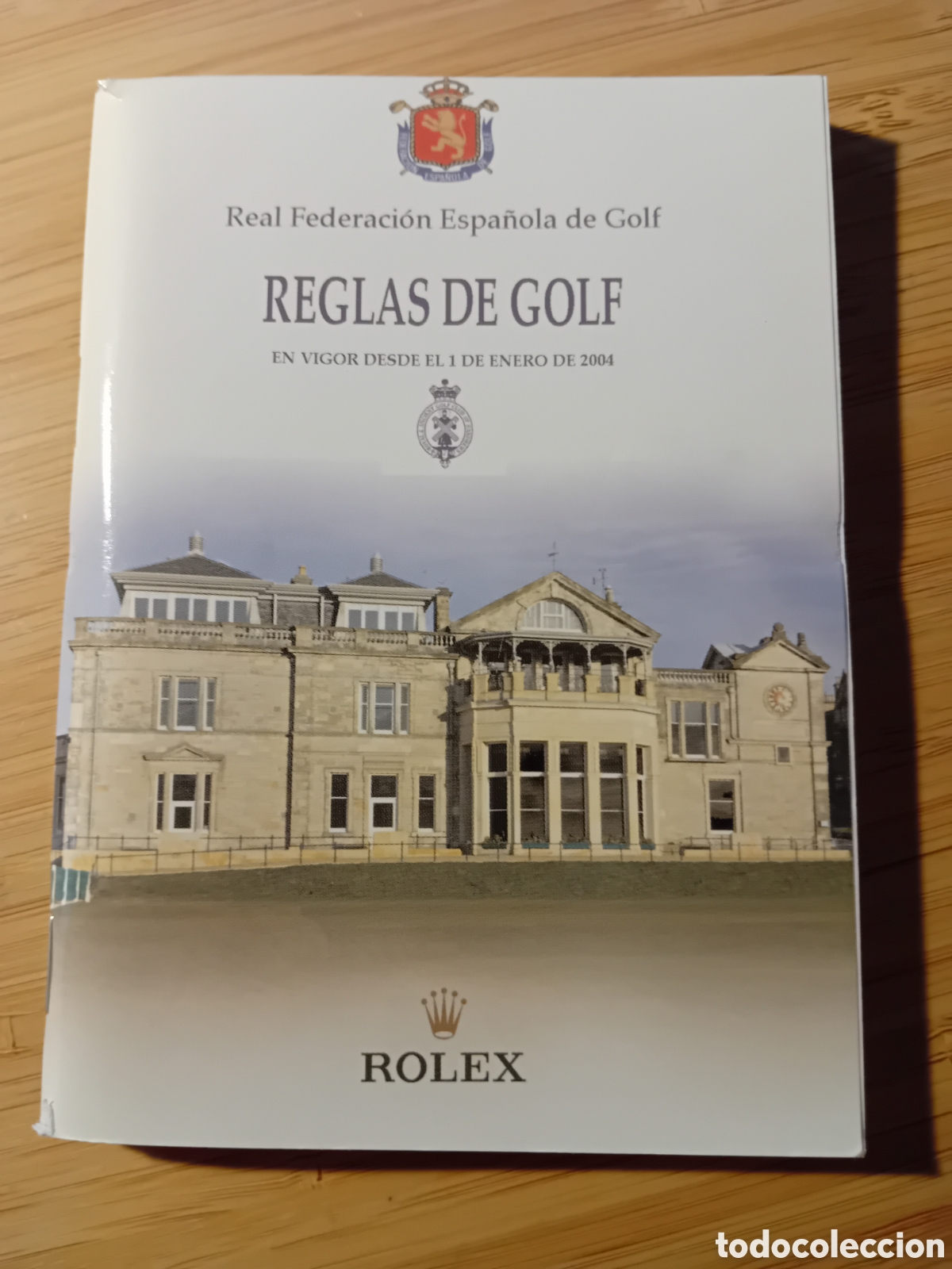 Livres d'occasion: Reglas de Golf en vigor desde el 1 de enero de 2004 - Real Federaci&oacute;n Espa&ntilde;ola de Golf (Rolex)