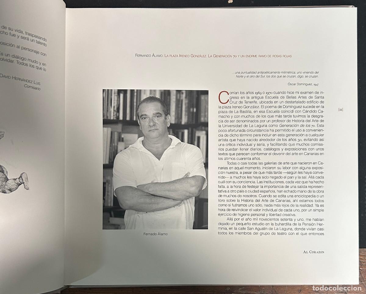 Libros de segunda mano: AL CORAZ&Oacute;N - CANDIDO CAMACHO - 2011 - TENERIFE - CANARIAS - Foto 2