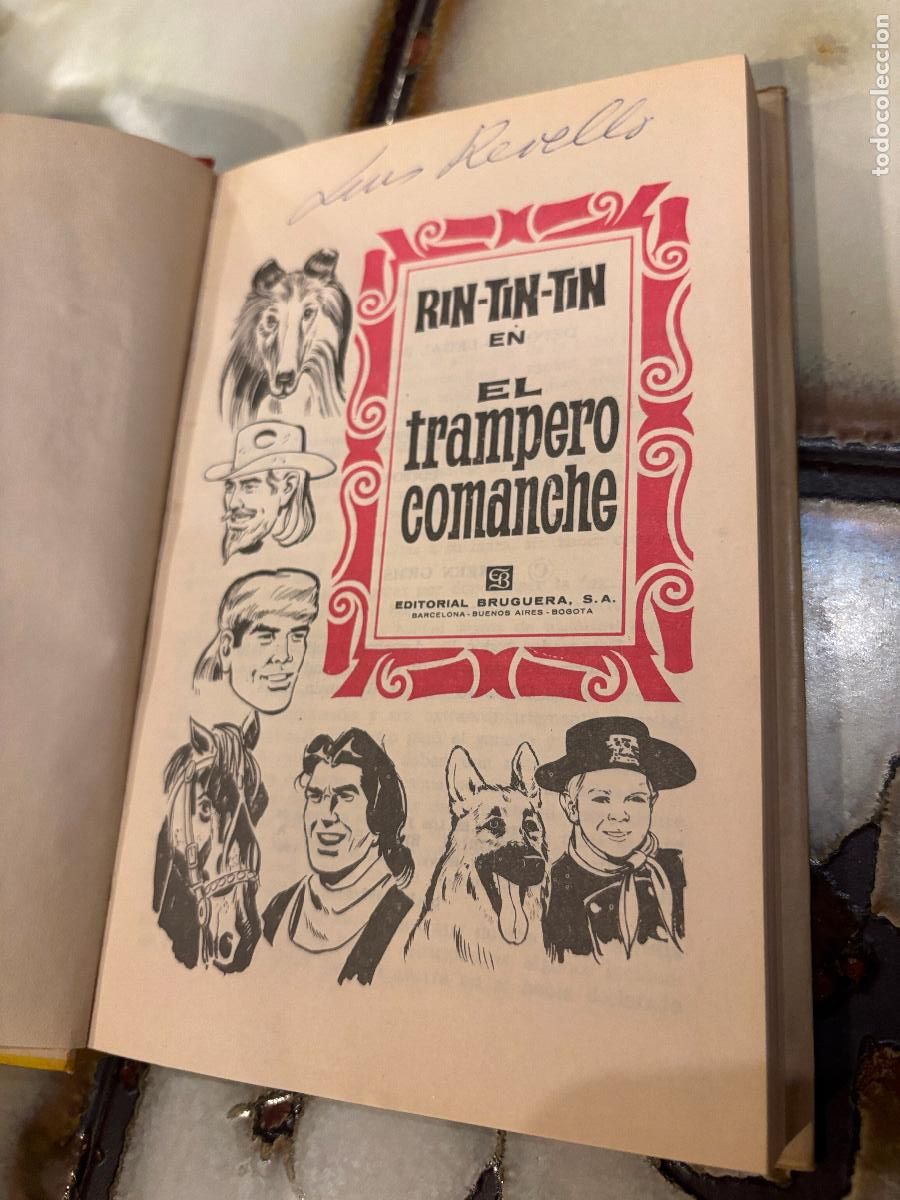 Libros de segunda mano: Rin-Tin-Tin. El trampero comanche. 1963 - Foto 3