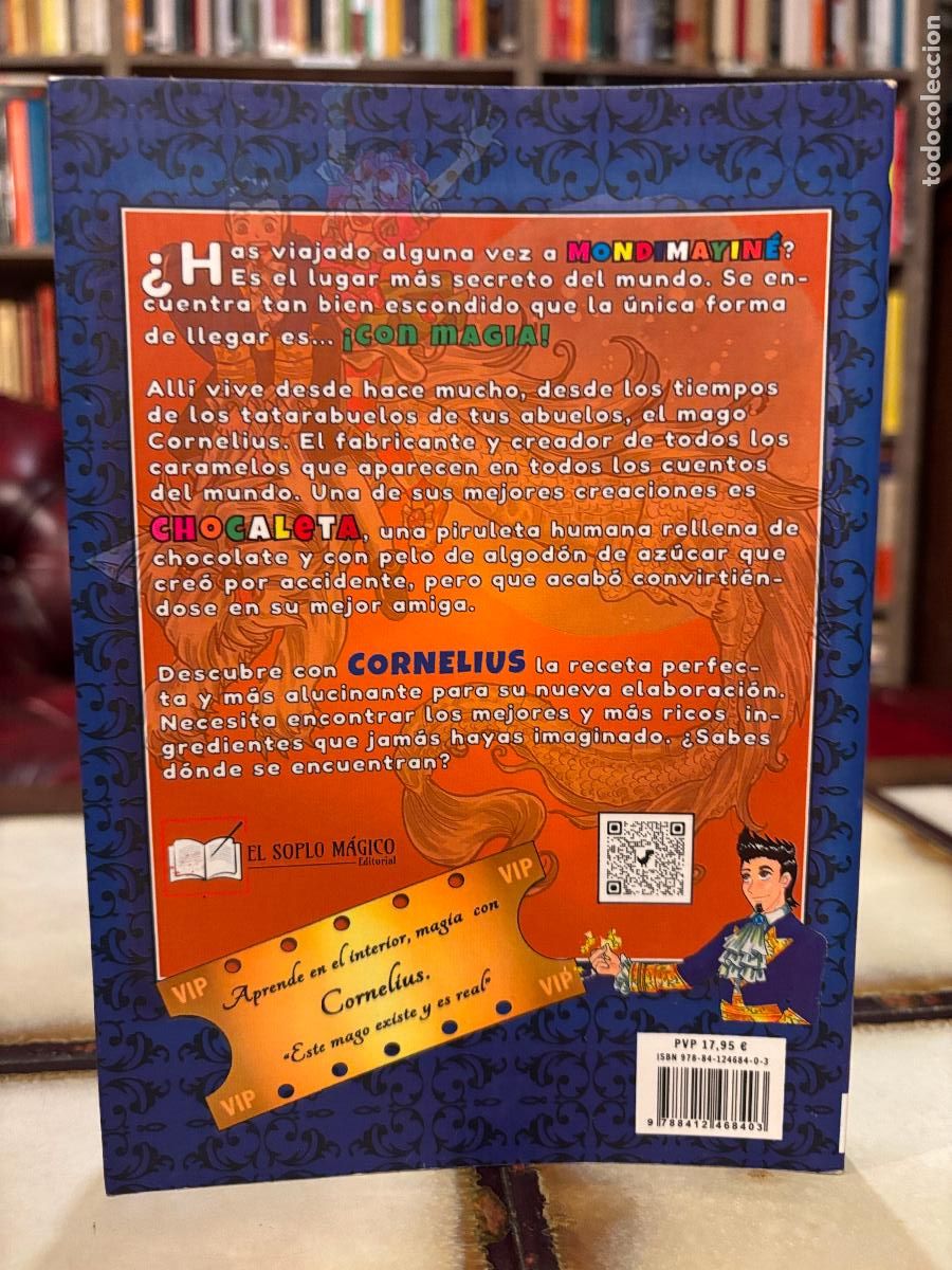 Libros de segunda mano: El mago fabricante de caramelos. Cornelius. - Foto 2