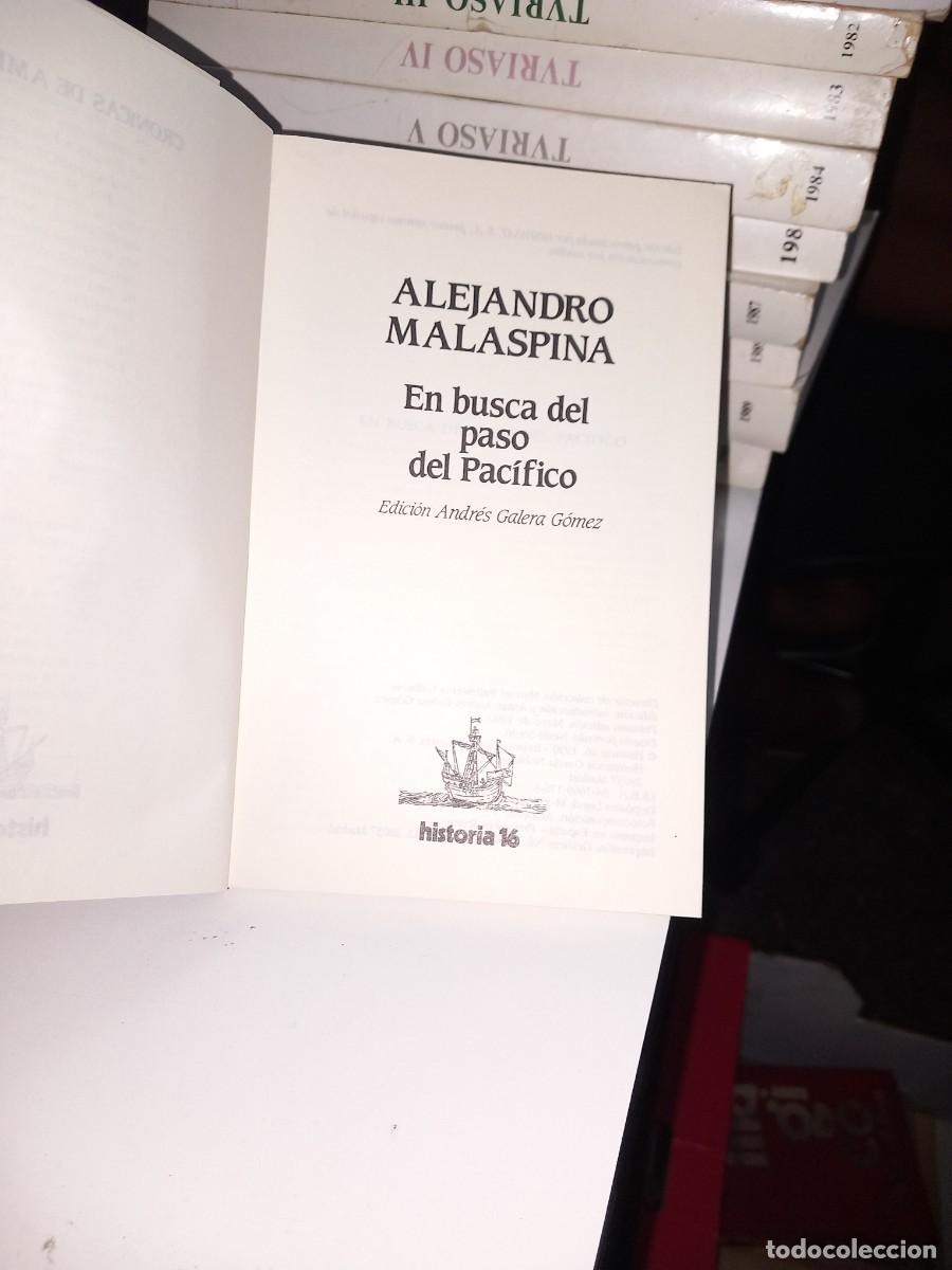 Libros de segunda mano: EN BUSCA DEL PASO DEL PAC&Iacute;FICO - Alejandro Malaspina - Foto 2