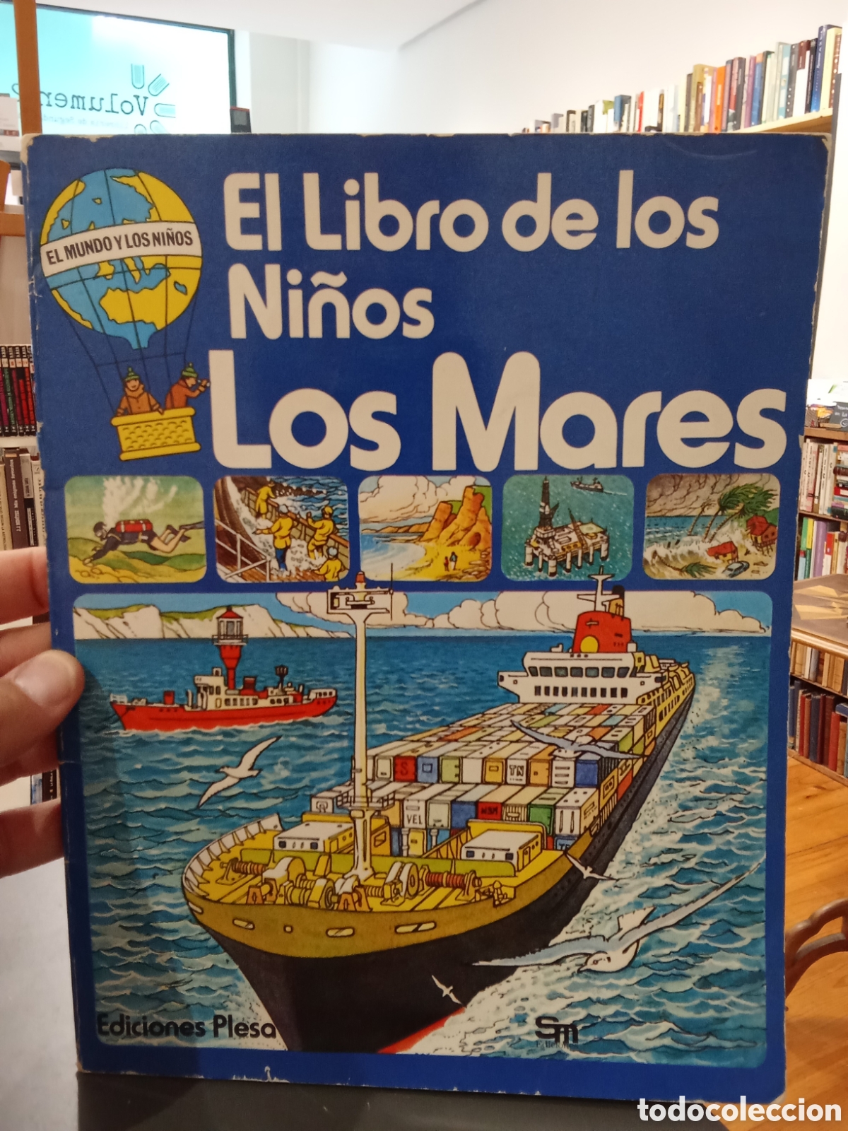 Libros de segunda mano: El libro de los ni&ntilde;os Los Mares - Ediciones Plesa - 1976 - Foto 1