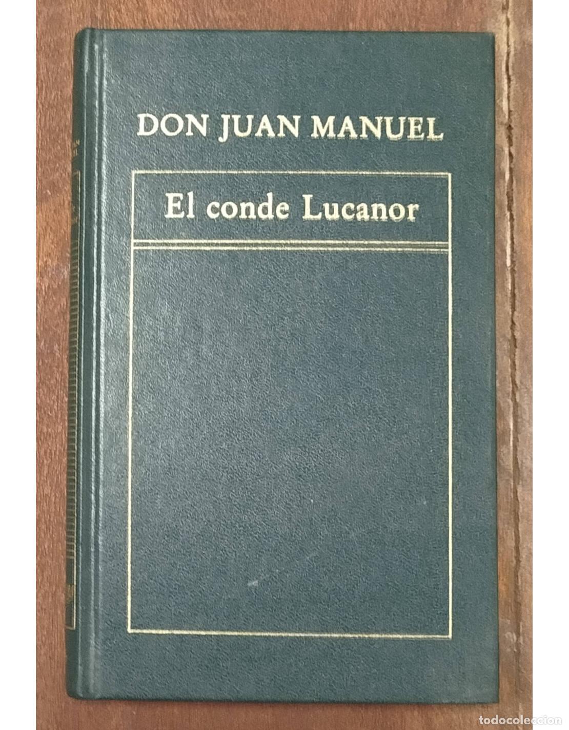 Gebrauchte B&uuml;cher: EL CONDE LUCANOR. MANUEL, Don Juan. Orbis. 1983.