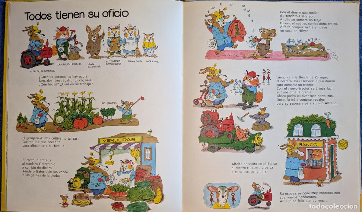 Libros de segunda mano: Mi primer gran libro para aprender - Richard Scarry - Bruguera (1972) - Foto 3