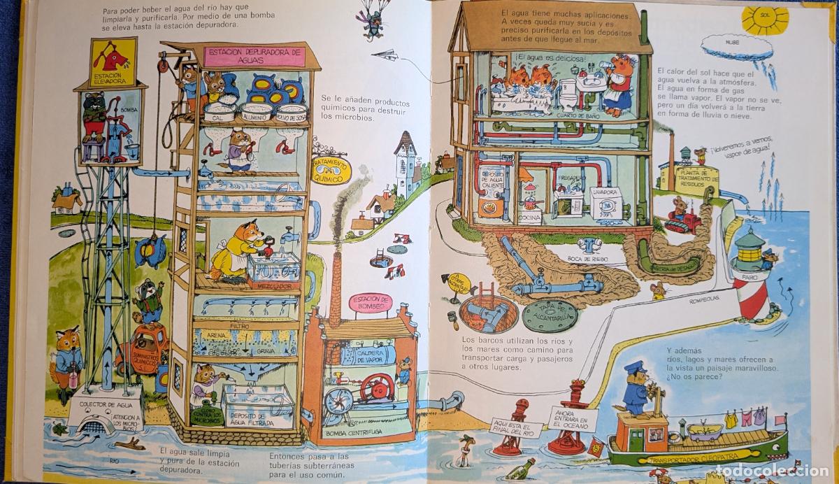 Libros de segunda mano: Mi primer gran libro para aprender - Richard Scarry - Bruguera (1972) - Foto 8