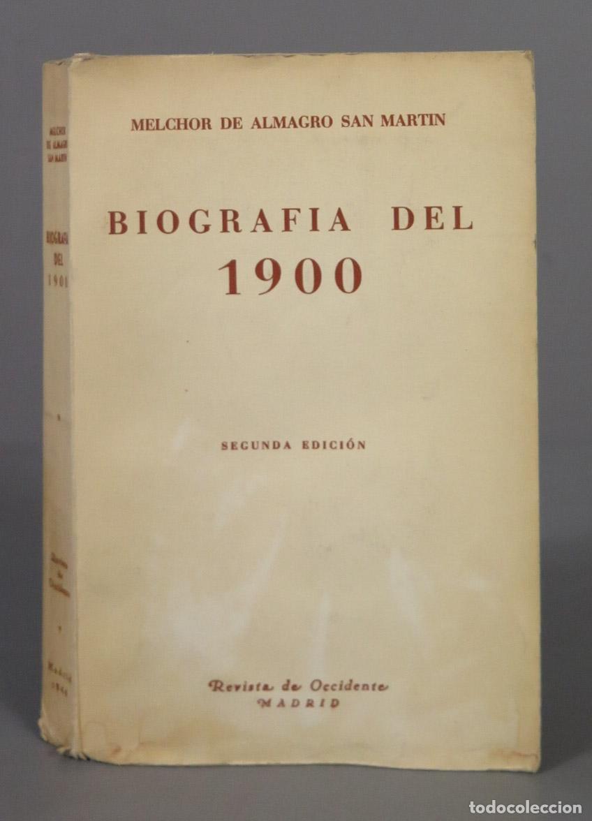 Libri di seconda mano: BIOGRAF&Iacute;A DEL 1900. Almagro San Mart&iacute;n. Melchor de