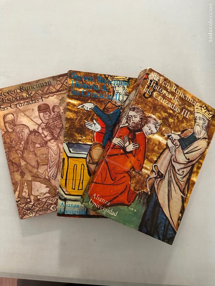 Libros de segunda mano: Historia de las Cruzadas.- Runciman, Steven 3 tomos - Foto 1