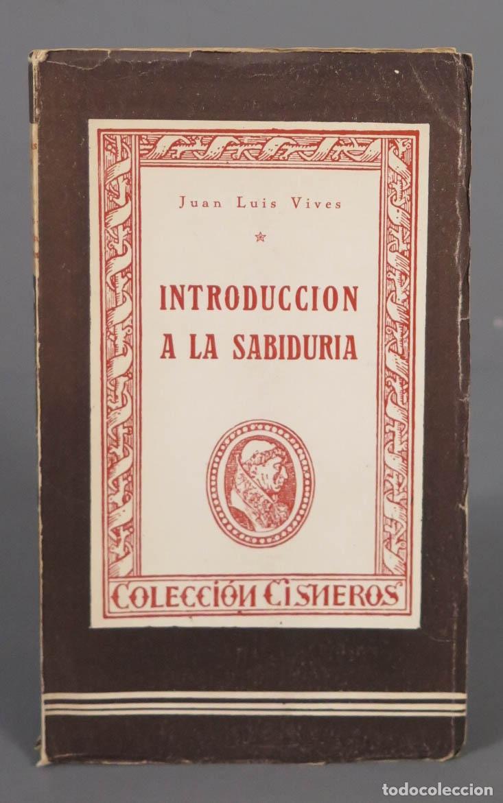 Libros de segunda mano: Introducci&oacute;n a la sabidur&iacute;a Vives, Juan Luis. ATLAS - Foto 1