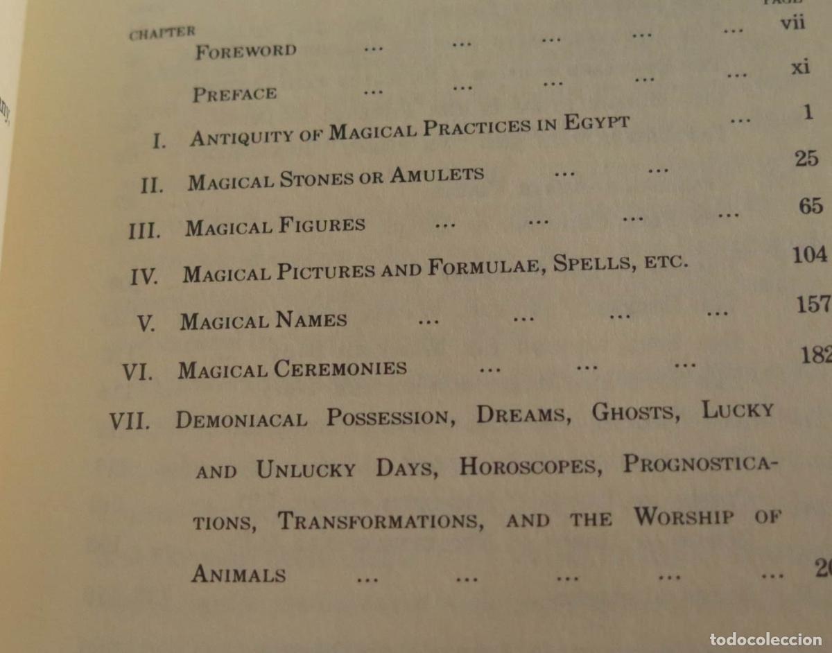Libros de segunda mano: Egyptian Magic Budge, E. A. Wallis - Foto 2
