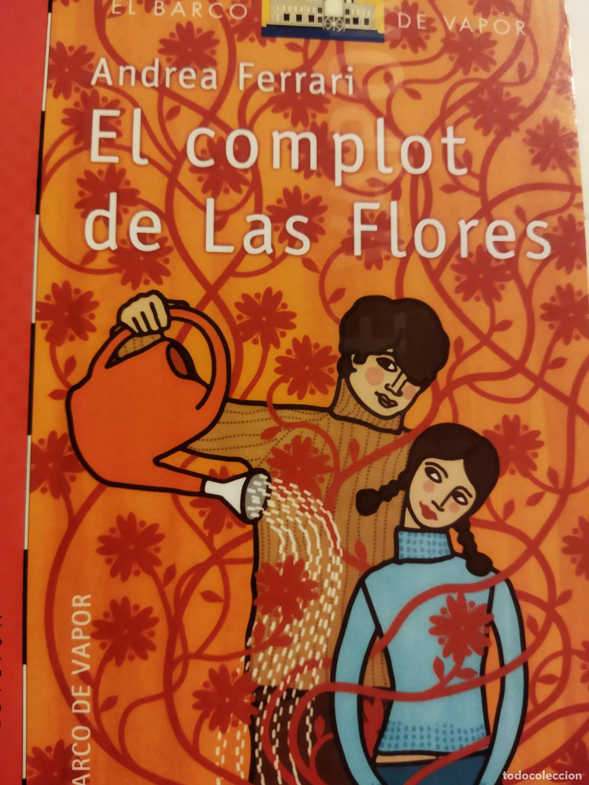 Libros de segunda mano: El complot de las flores Andrea Ferrari - Foto 1