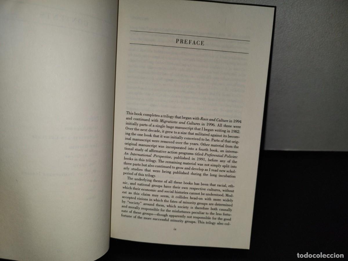 Libros de segunda mano: 155- CONQUESTS AND CULTURES - THOMAS SOWELL - BASIC BOOKS, FIRST EDITION 1998 - Foto 7