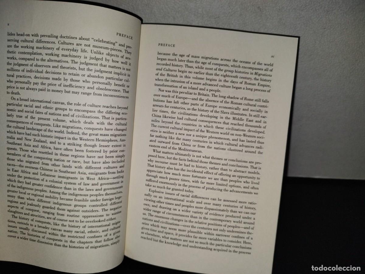Libros de segunda mano: 155- CONQUESTS AND CULTURES - THOMAS SOWELL - BASIC BOOKS, FIRST EDITION 1998 - Foto 8