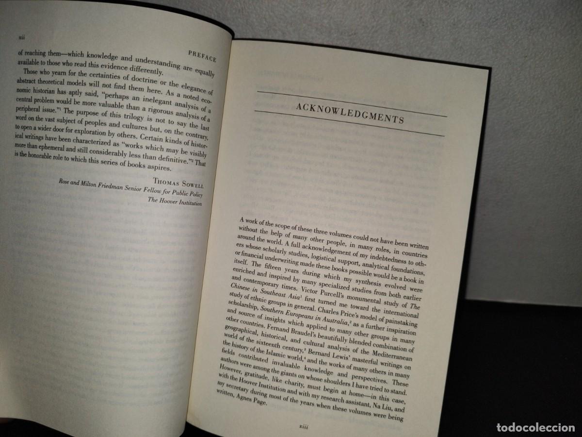 Libros de segunda mano: 155- CONQUESTS AND CULTURES - THOMAS SOWELL - BASIC BOOKS, FIRST EDITION 1998 - Foto 9
