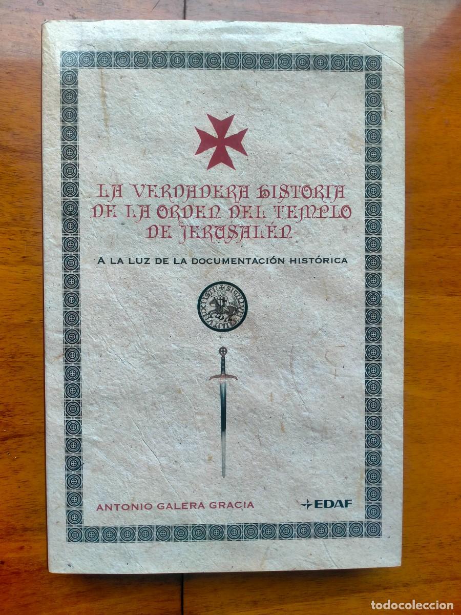 Libros de segunda mano: La verdadera historia de la orden del templo de Jerusalen. Edaf - Foto 1