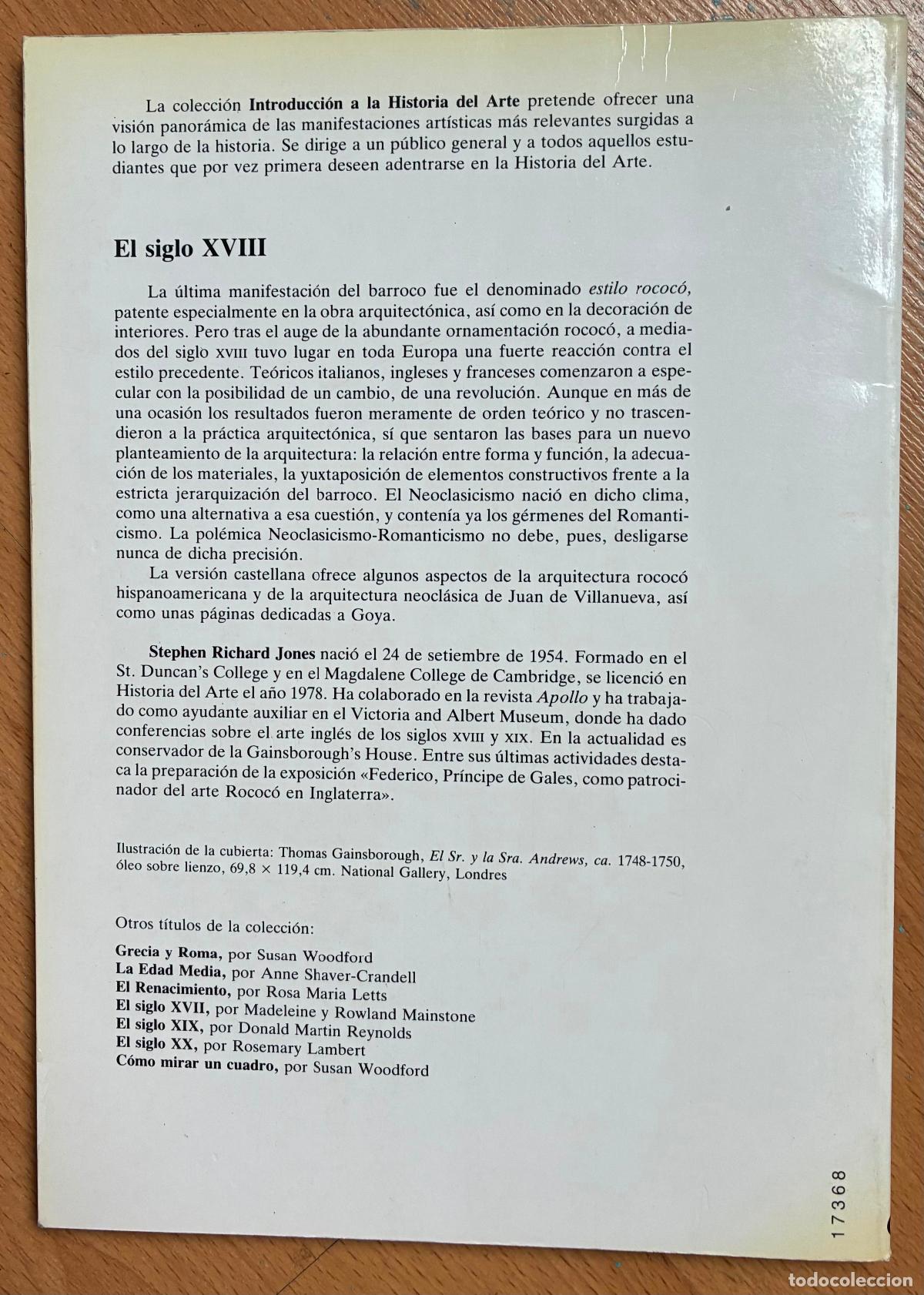 Libros de segunda mano: EL SIGLO XVIII, Stephan Richard Jones - Foto 2