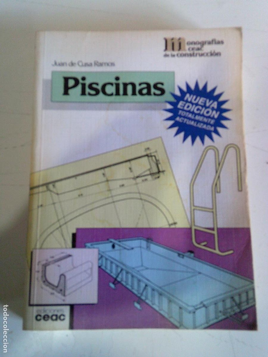 Libros de segunda mano: Piscinas monograf&iacute;as CEAC - Foto 1