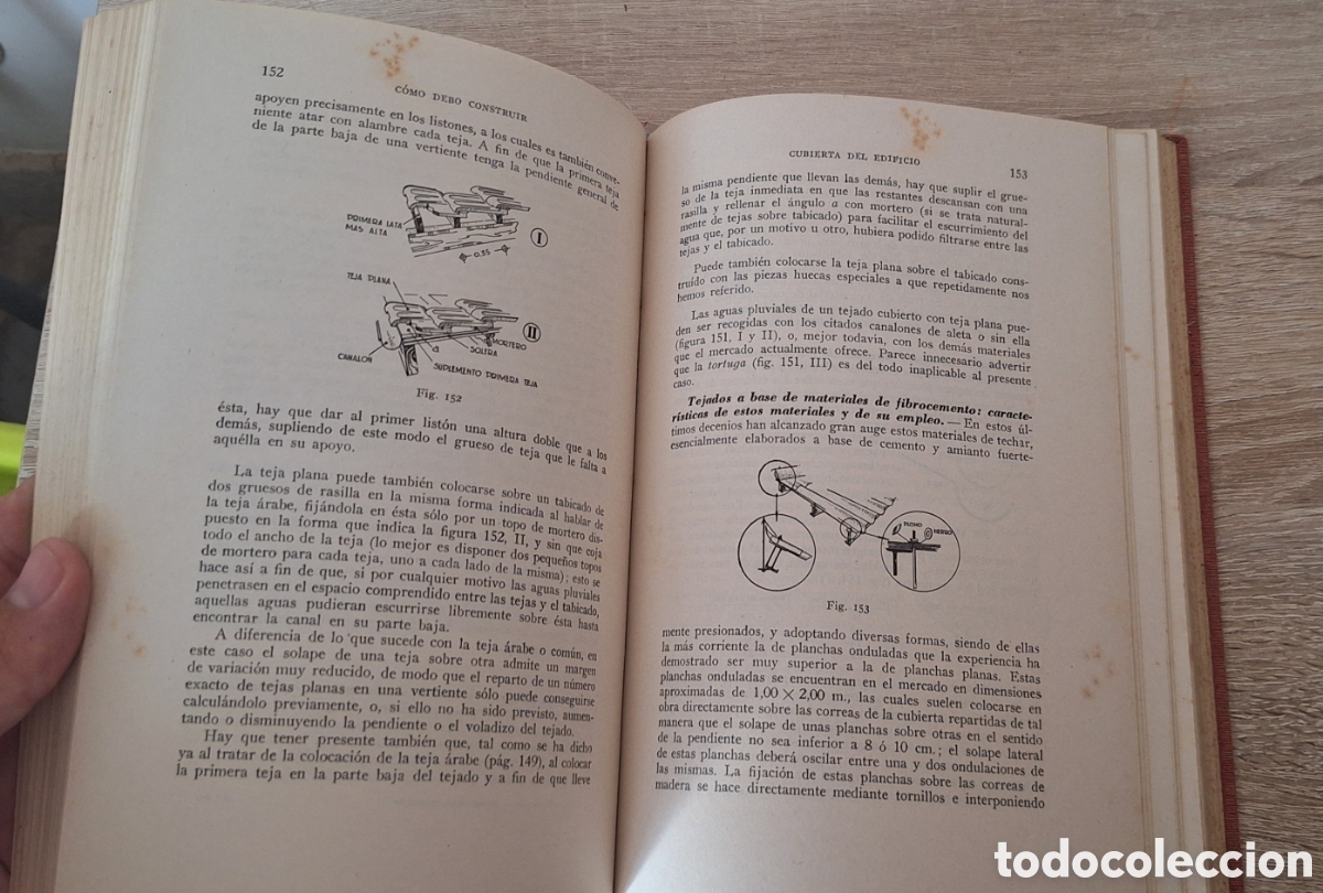 Libros de segunda mano: Libro Como Debo Construir - Manual Pr&aacute;ctico de la Construcci&oacute;n de Edificios - Pedro Benavent - - Foto 10