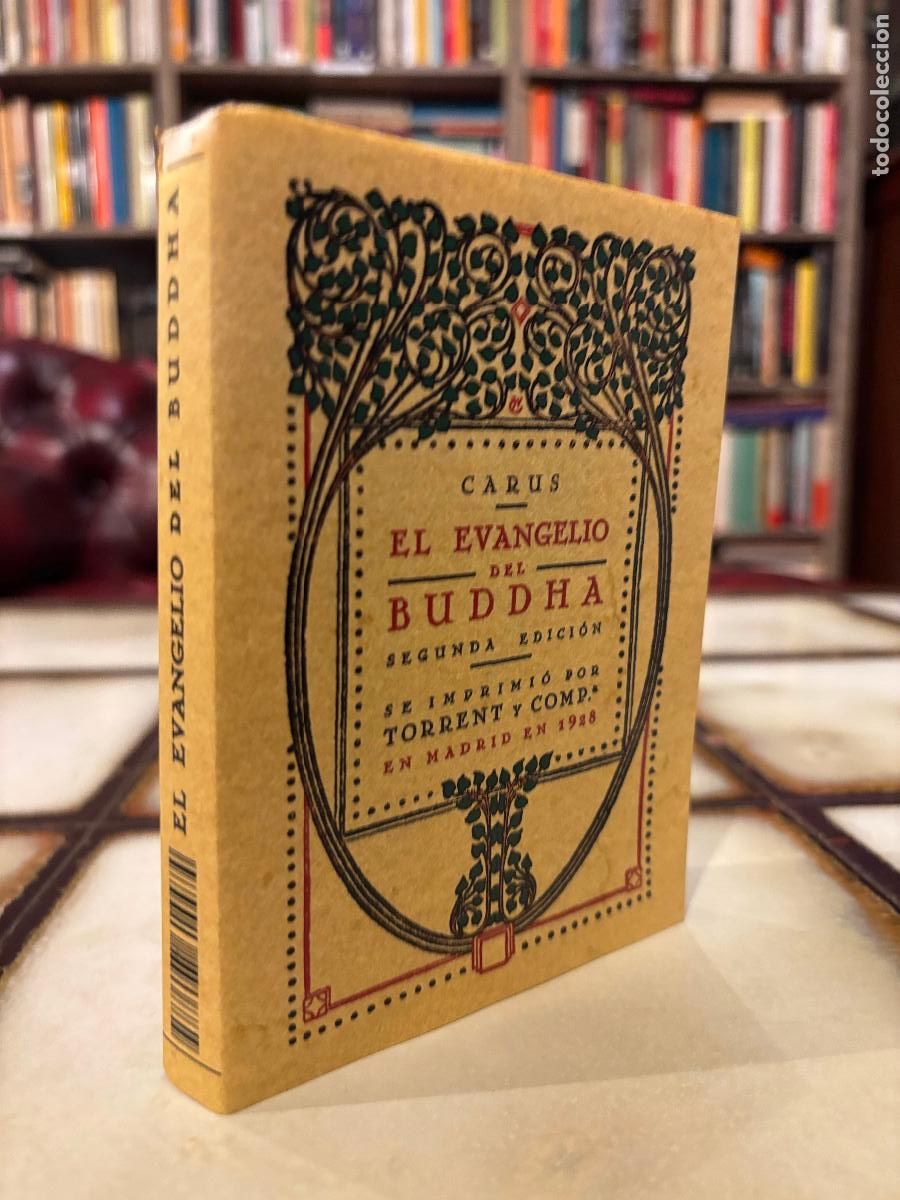 Libros de segunda mano: El evangelio de Buddha. Carus. Edici&oacute;n facs&iacute;mil