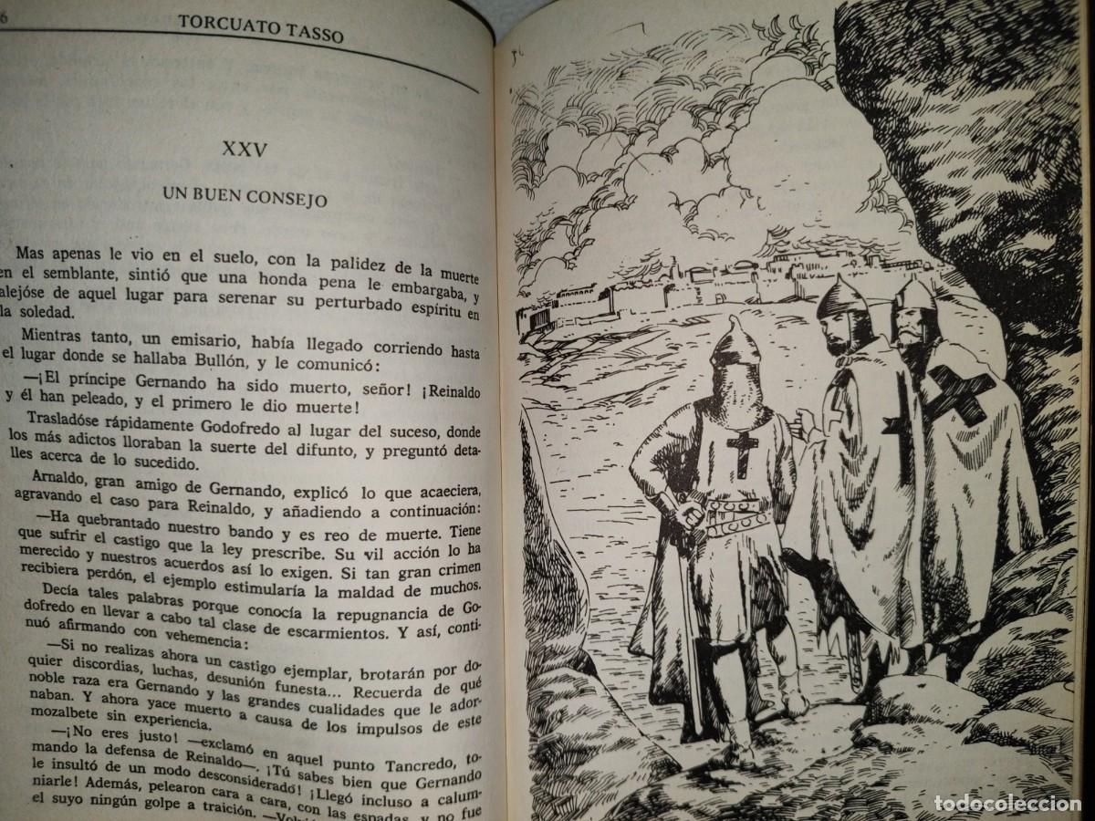 Libros de segunda mano: 155- LA JERUSAL&Eacute;N LIBERADA - TORCUATO TASSO - EDITORS S. A. - Foto 7
