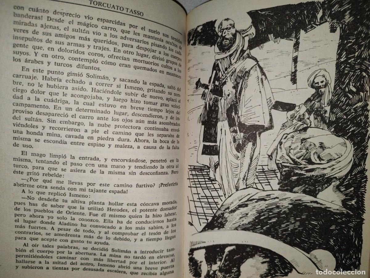 Libros de segunda mano: 155- LA JERUSAL&Eacute;N LIBERADA - TORCUATO TASSO - EDITORS S. A. - Foto 9