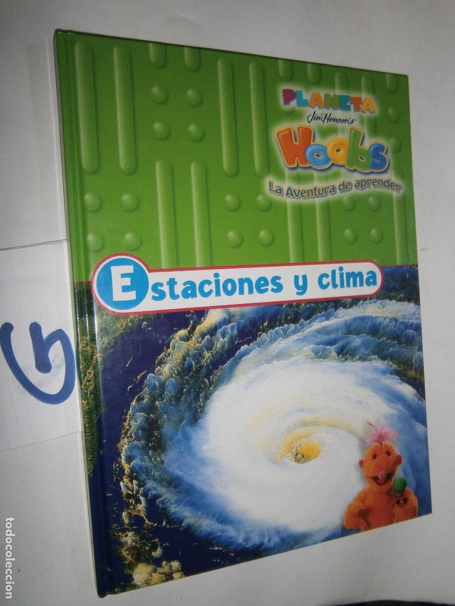 Libros de segunda mano: PLANETA HOOBS - LA AVENTURA DE APRENDER - ESTACIONES Y CLIMA - Foto 1