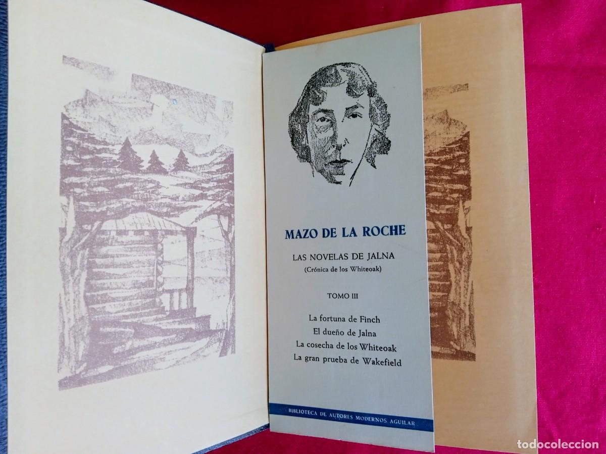 Libros de segunda mano: Libro antiguo Mazo de la Roche 3 Tomos Aguilar - Foto 3