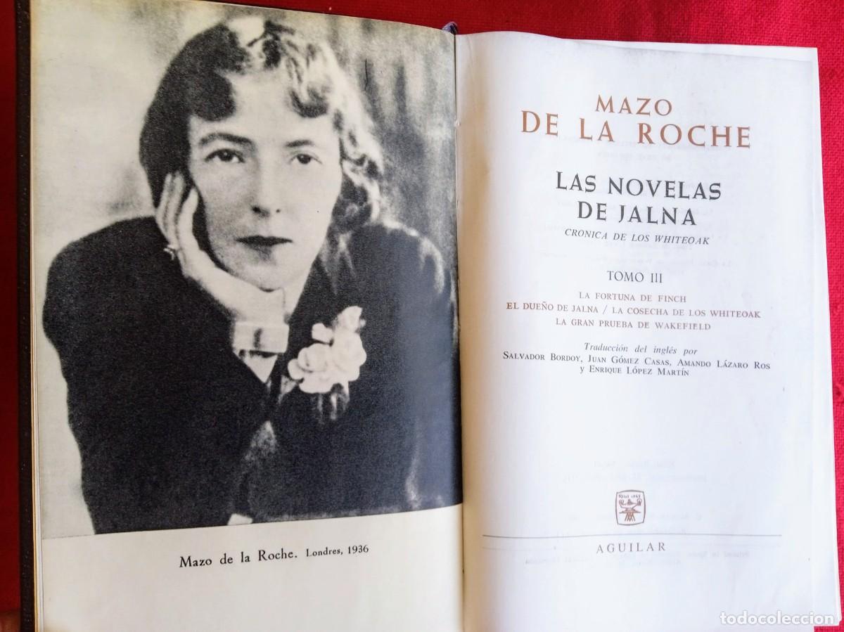 Libros de segunda mano: Libro antiguo Mazo de la Roche 3 Tomos Aguilar - Foto 4