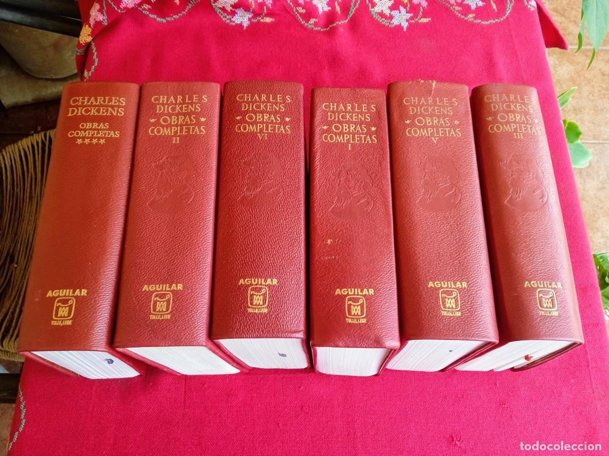 Libros de segunda mano: 6 Libros antiguos Charles Dickens Aguilar - Foto 1