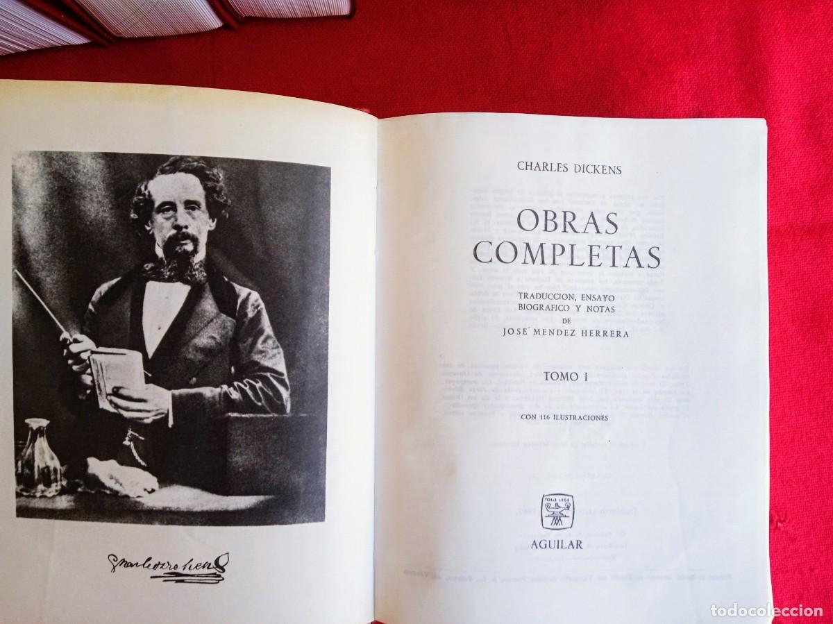 Libros de segunda mano: 6 Libros antiguos Charles Dickens Aguilar - Foto 2