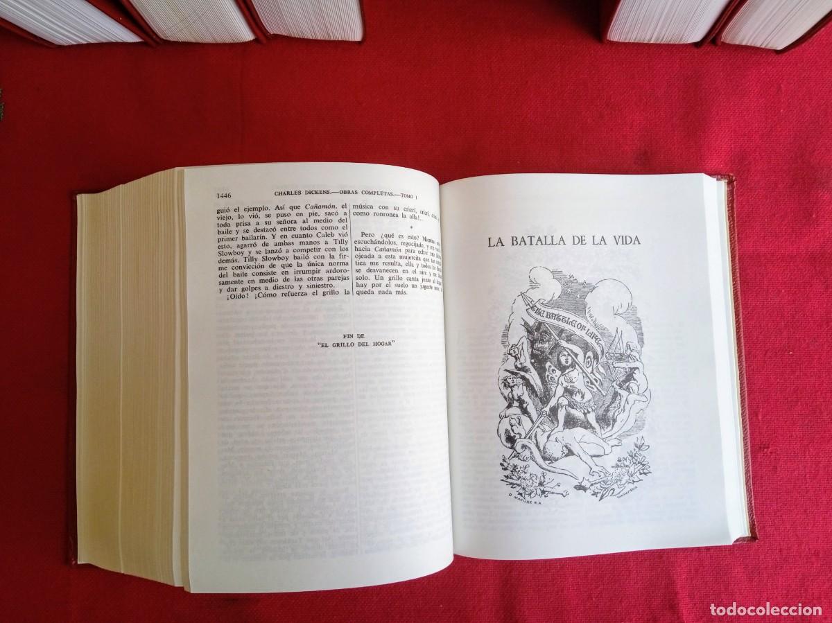 Libros de segunda mano: 6 Libros antiguos Charles Dickens Aguilar - Foto 3