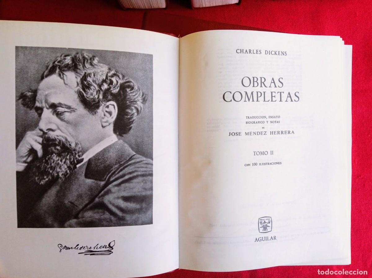 Libros de segunda mano: 6 Libros antiguos Charles Dickens Aguilar - Foto 4