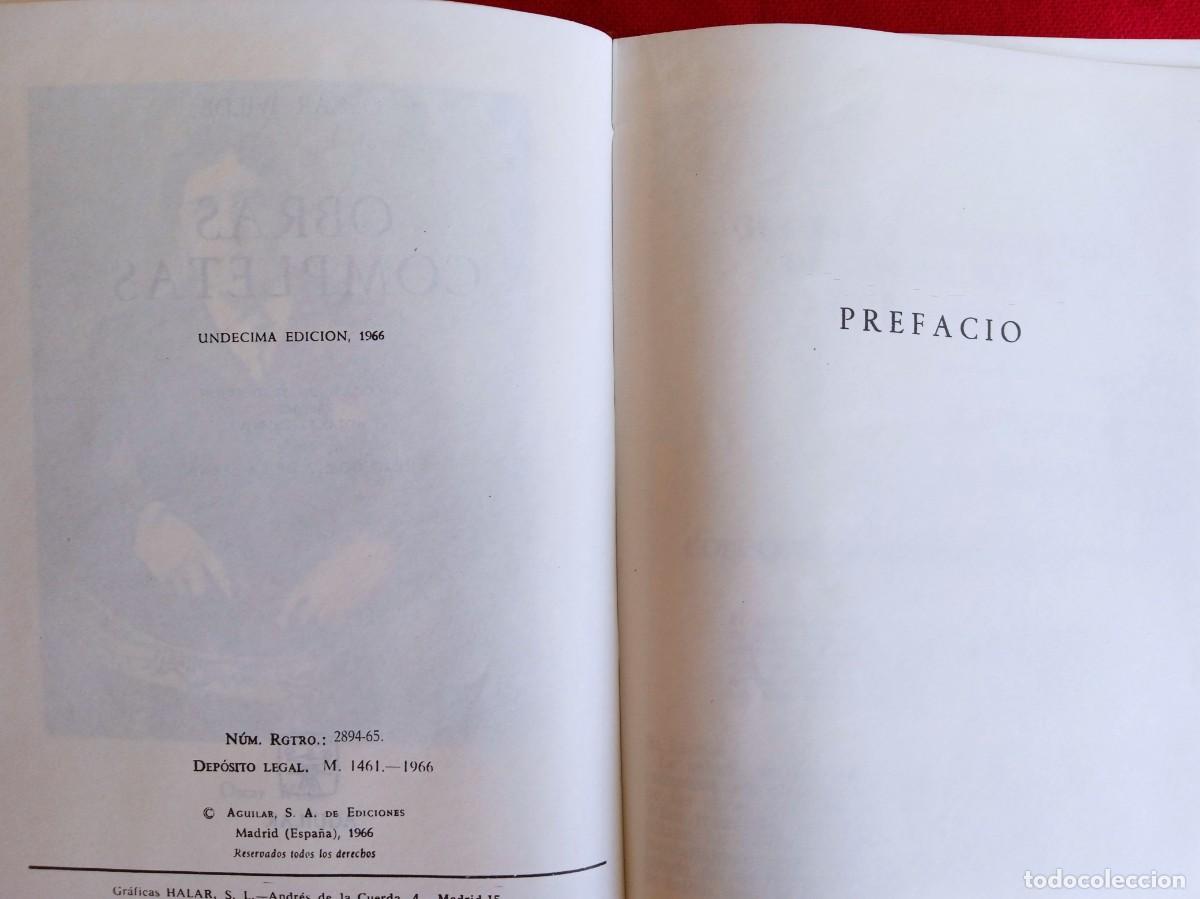 Libros de segunda mano: Libro antiguo Oscar Wilde Obras completas Aguilar - Foto 3
