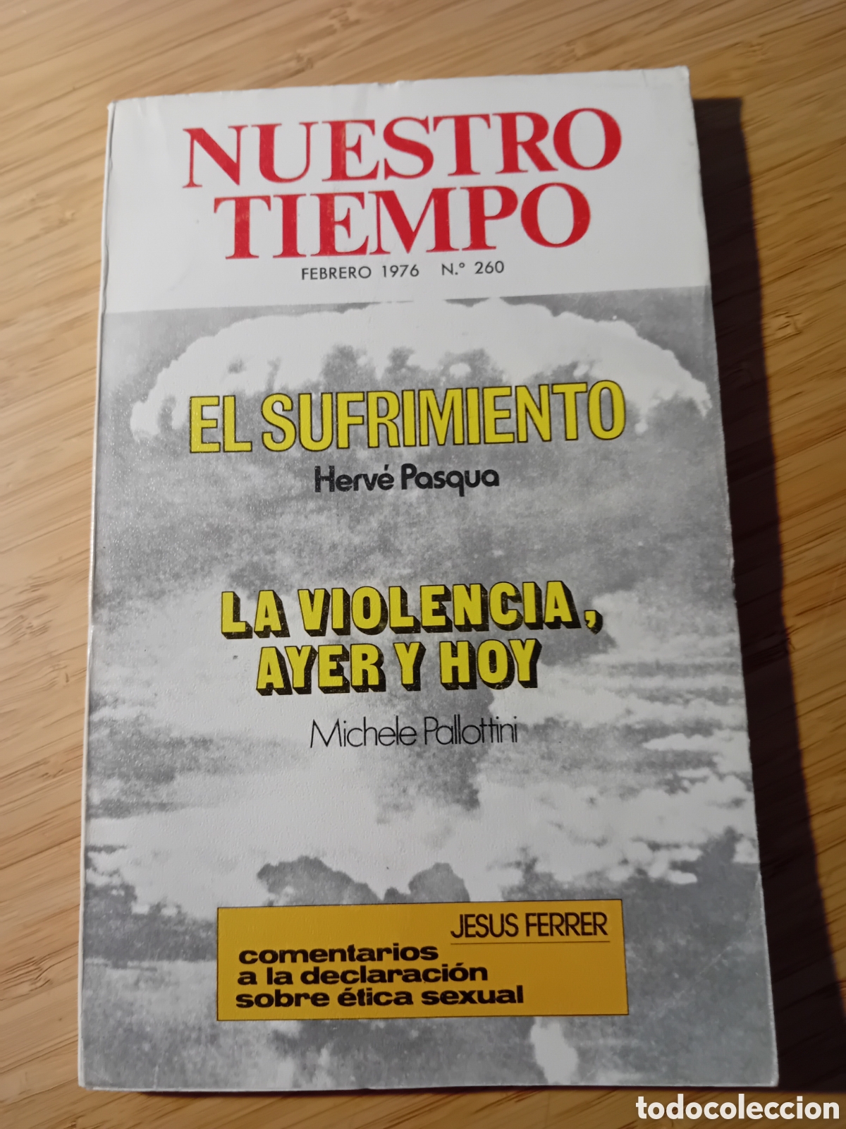 Gebrauchte B&uuml;cher: Revista Nuestro tiempo n&ordm;260 febrero 1976