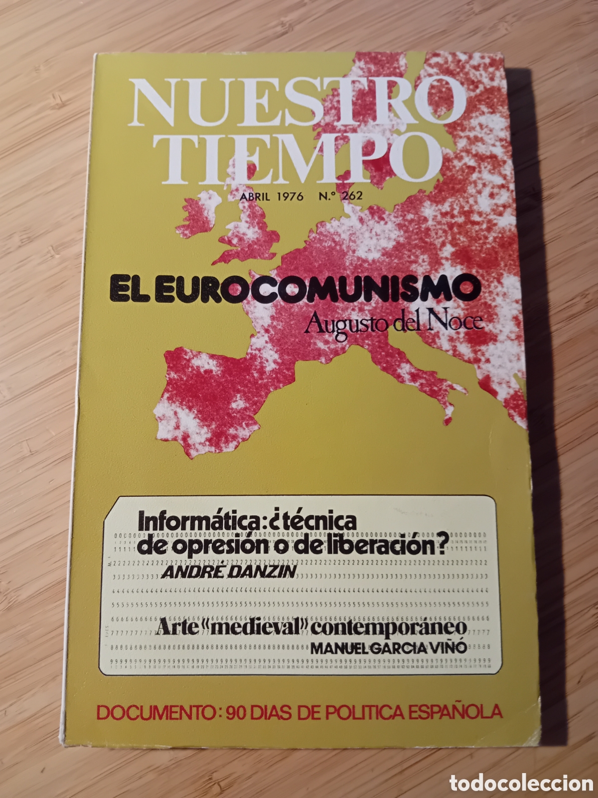 Gebrauchte B&uuml;cher: Revista Nuestro tiempo n&ordm;262 mayo 1976