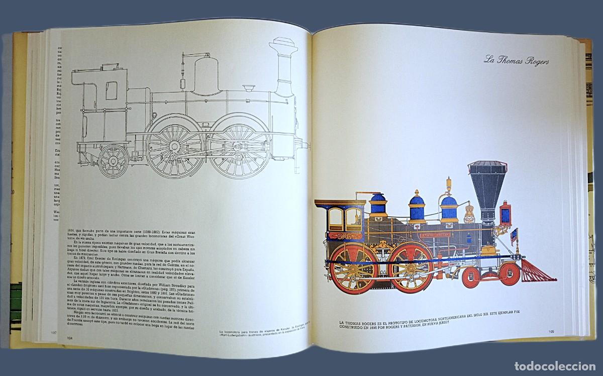 Libros de segunda mano: HISTORIA DE LOS TRENES. LA EPOPEYA DEL FERROCARRIL - Foto 2